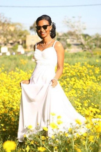 שמלת כלה קלאסית אתיופית